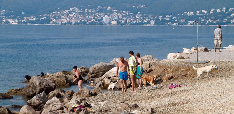 Lovely Apartment With Garden And Terrace Rijeka Ngoại thất bức ảnh
